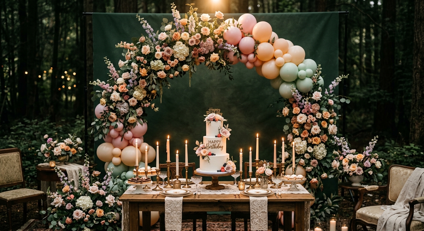 Birthdays decoration by Utsav Flowers
