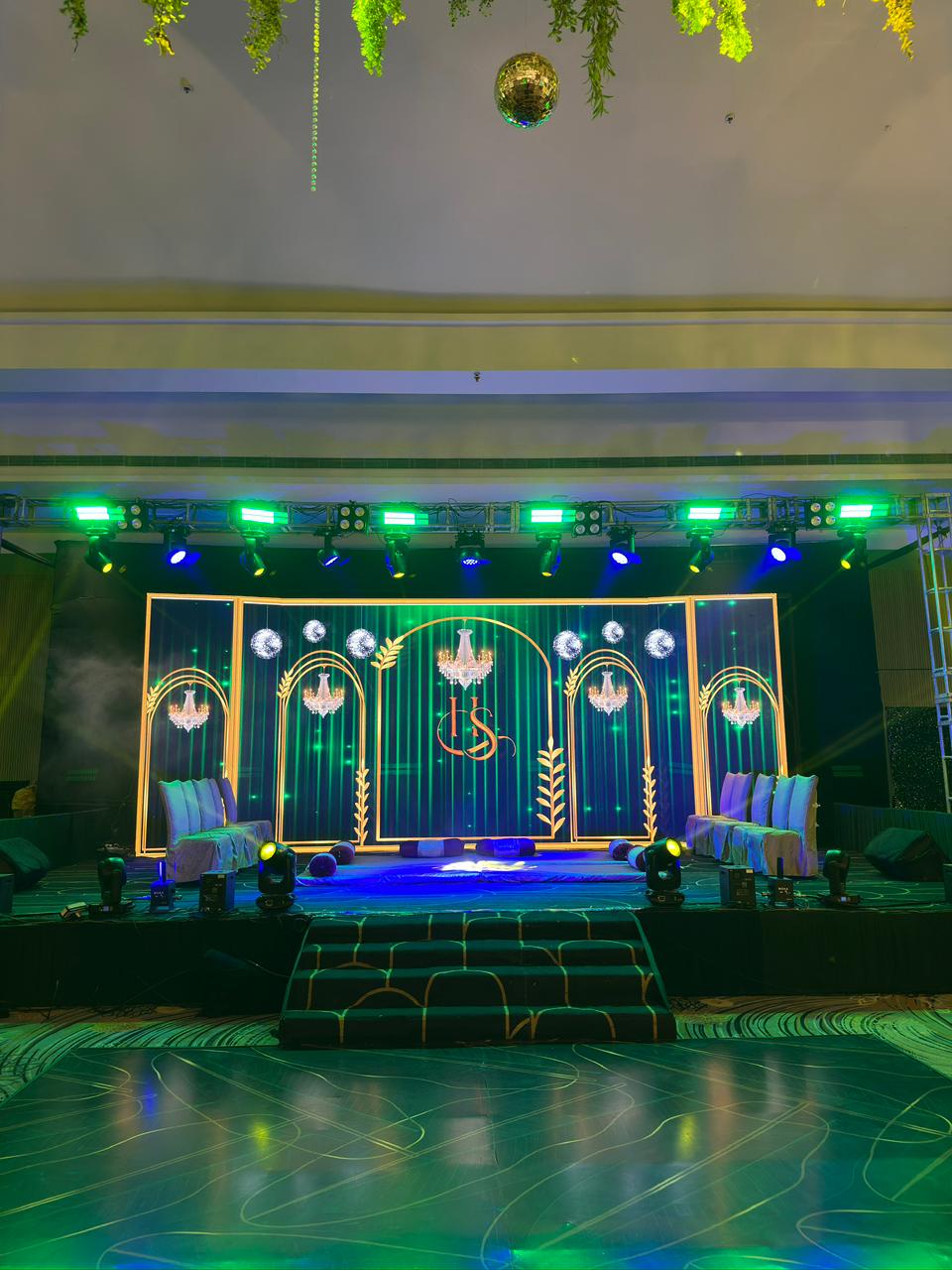 Sangeet — Emerald & Gold