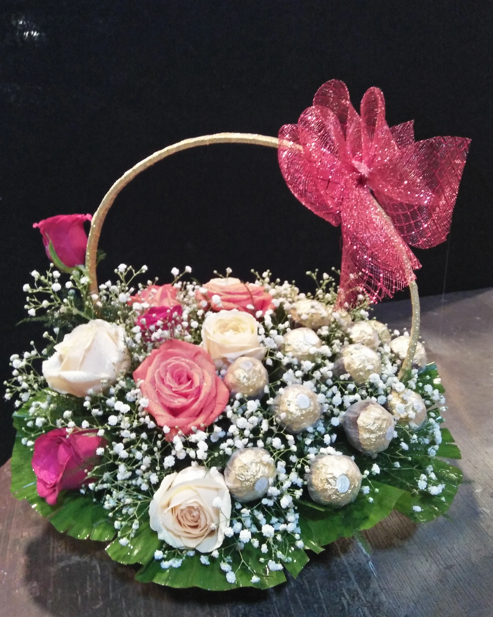 Choco Flower Basket