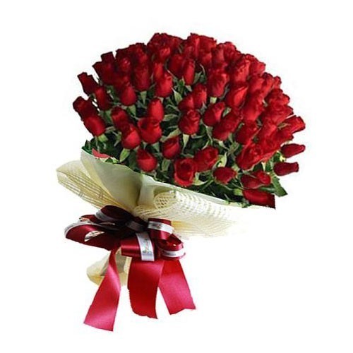 Red Rose Bunch — 100 Roses
